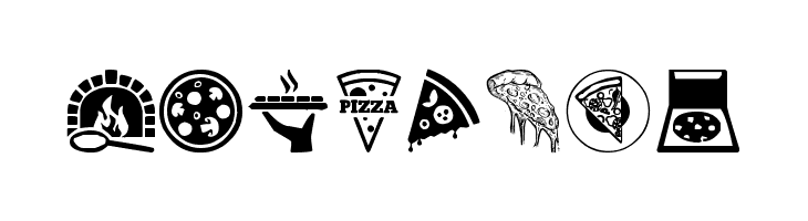 Pizza  Free Fonts Download