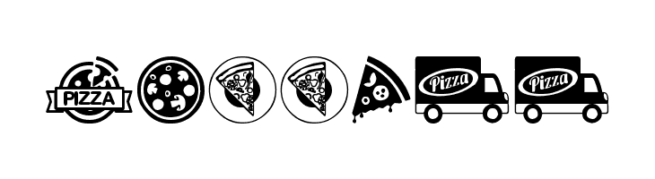Pizza  Free Fonts Download