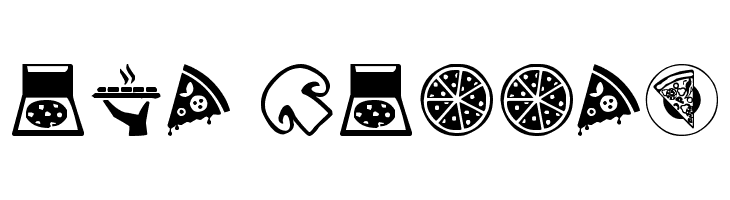 Pizza  Free Fonts Download