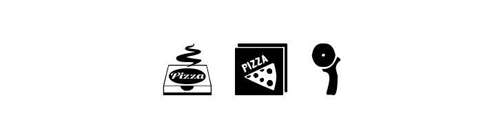 Pizza  Free Fonts Download