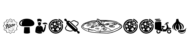 Pizza  Free Fonts Download