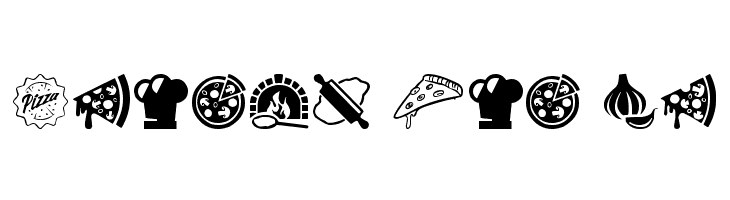 Pizza  Free Fonts Download