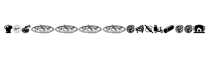 Pizza  Free Fonts Download