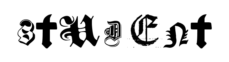 Gothic Punk  Free Fonts Download