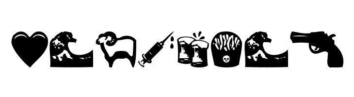 whatsapp emoticons  Free Fonts Download