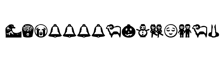 whatsapp emoticons  Free Fonts Download