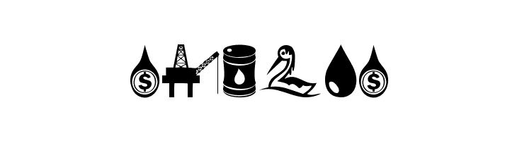Oil Icons  Free Fonts Download