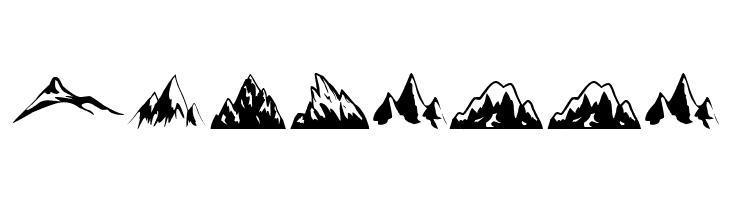 Mountain  Free Fonts Download