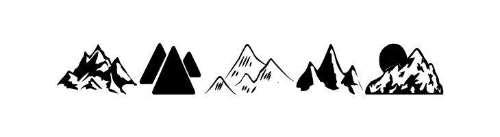 Mountain  Free Fonts Download