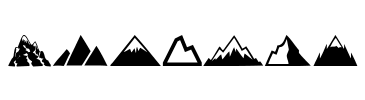 Mountain  Free Fonts Download
