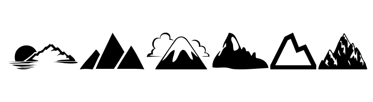 Mountain  Free Fonts Download