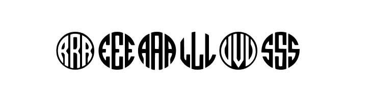 MONOGRAMOS  Free Fonts Download