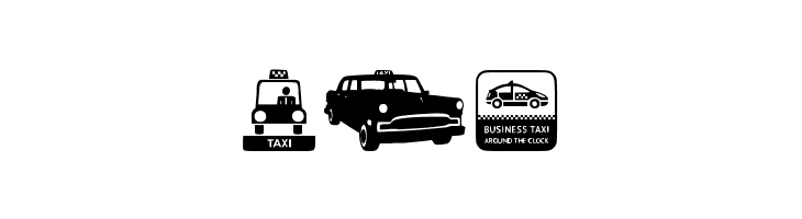 Taxi  Free Fonts Download
