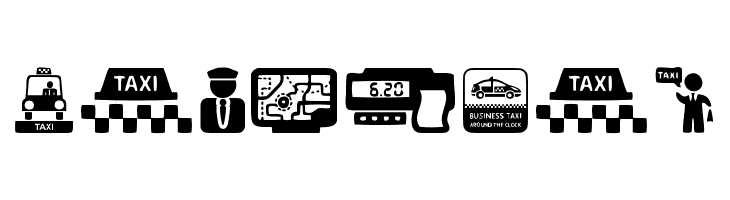 Taxi  Free Fonts Download