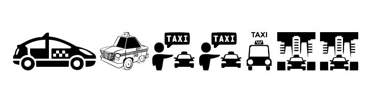 Taxi  Free Fonts Download