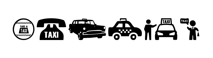 Taxi  Free Fonts Download
