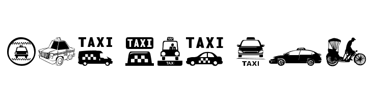 Taxi  Free Fonts Download