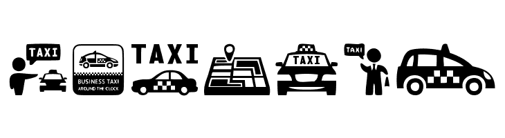 Taxi  Free Fonts Download