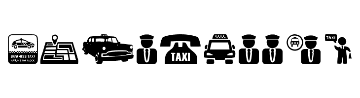 Taxi  Free Fonts Download