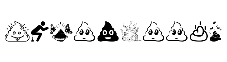 Poop  Free Fonts Download