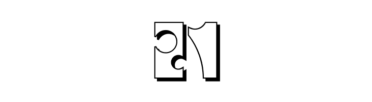 Toolego-Shadow  Free Fonts Download