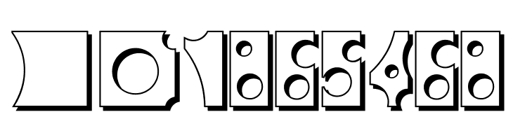 Toolego-Shadow  Free Fonts Download