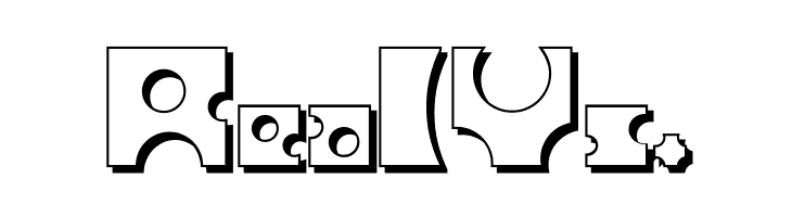 Toolego-Shadow  Free Fonts Download