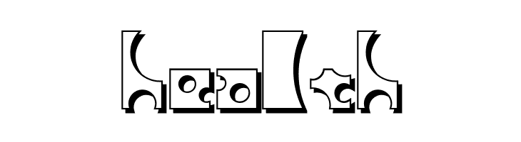 Toolego-Shadow  Free Fonts Download