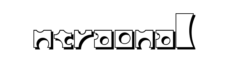 Toolego-Shadow  Free Fonts Download