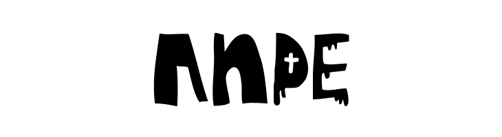 woodcutter hungry pig  Free Fonts Download