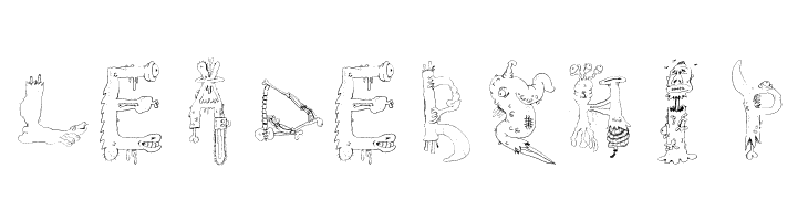 monstros  Free Fonts Download