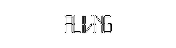 LEDFontHC  Free Fonts Download