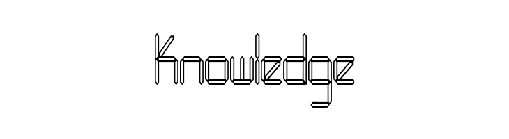 LEDFontHC  Free Fonts Download