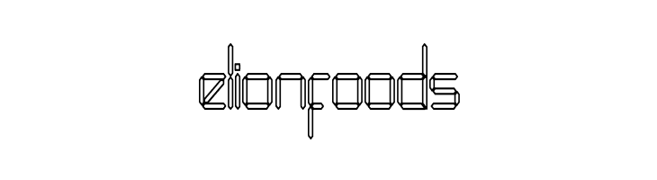 LEDFontHC  Free Fonts Download