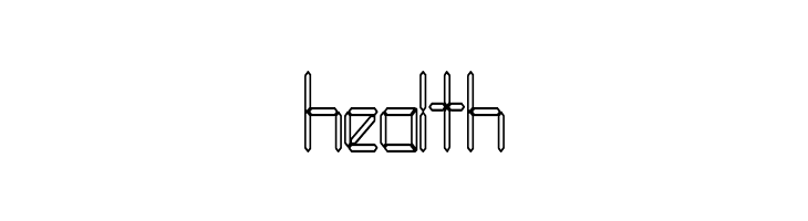 LEDFontHC  Free Fonts Download