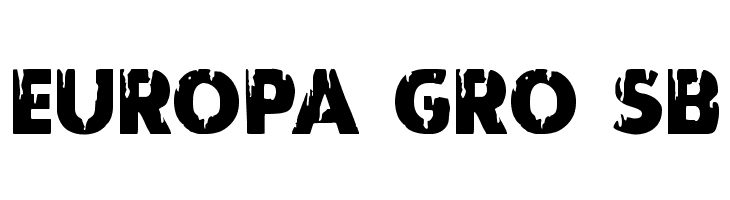 Red Undead Staggered  Free Fonts Download