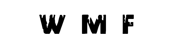Red Undead Title  Free Fonts Download