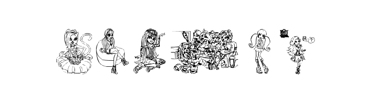 Monster High  Free Fonts Download