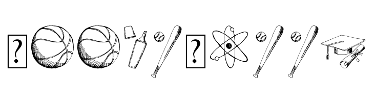 Back to School Elements DEMO  Free Fonts Download