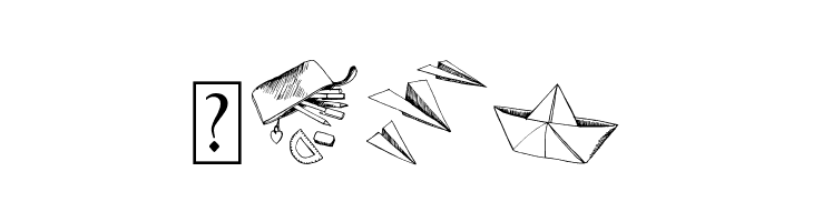 Back to School Elements DEMO  Free Fonts Download