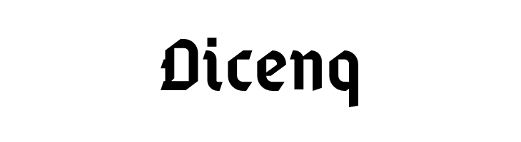 Dicenq Gamaliel Font