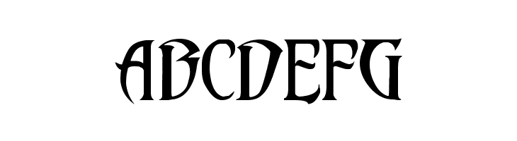 PentaGram s Malefissent  Free Fonts Download