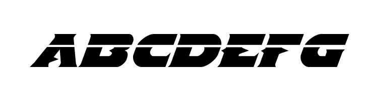 Indigo Demon Laser Italic  Free Fonts Download