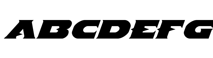 Indigo Demon Expanded Italic  Free Fonts Download