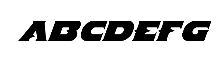 Indigo Demon Italic  Free Fonts Download