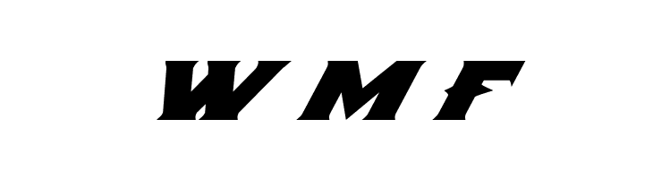 Indigo Demon Super-Italic  Free Fonts Download