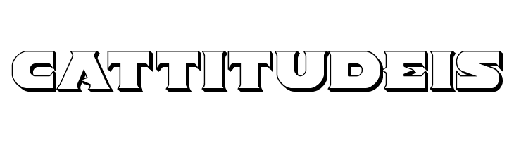 Indigo Demon 3D  Free Fonts Download