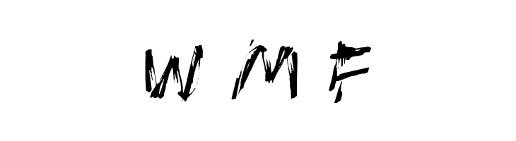 CF White Trash Regular  Free Fonts Download