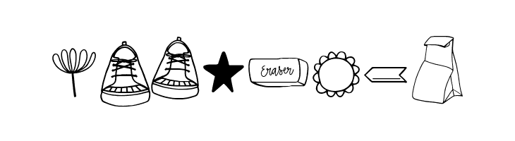 MAGGIE MAE Doodles Regular  Free Fonts Download