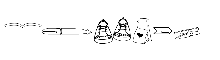 MAGGIE MAE Doodles Regular  Free Fonts Download